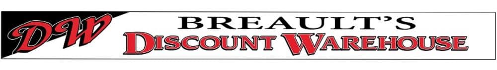 Breault's Discount Warehouse logo