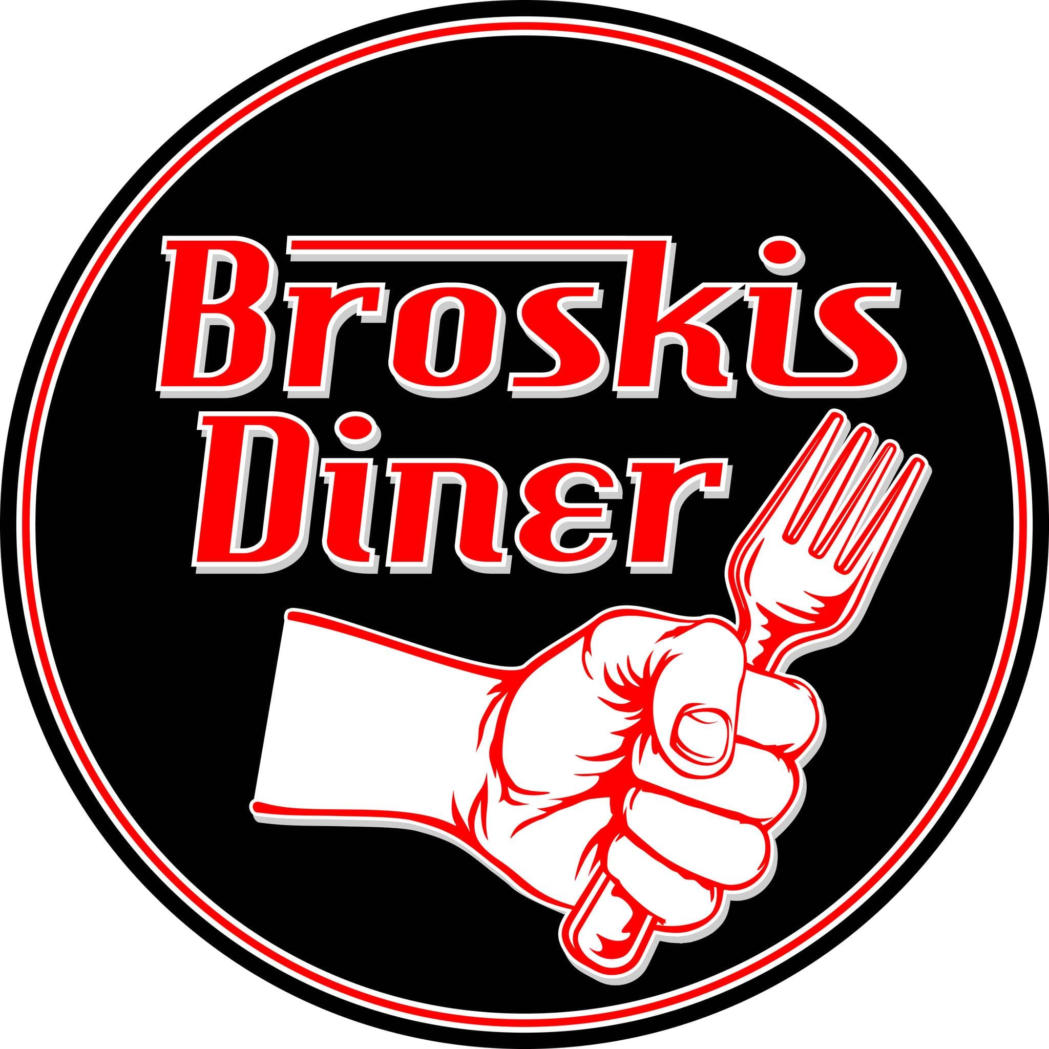 Broski's Diner logo